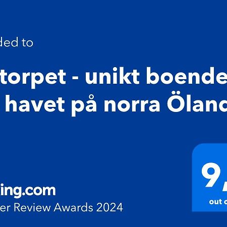 Sjoetorpet - Unikt Boende Vid Havet Pa Norra Oeland! Lottorp Экстерьер фото