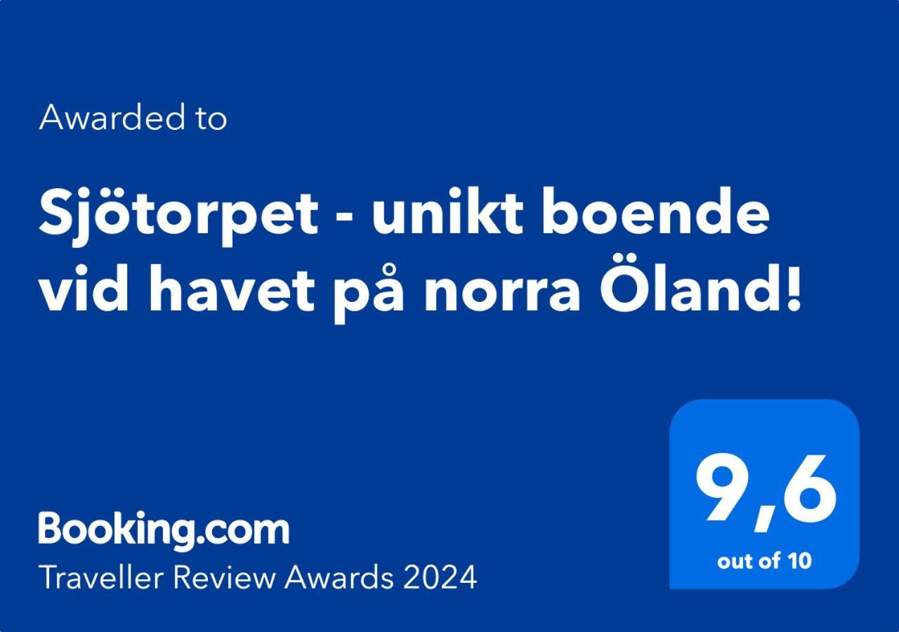 Sjoetorpet - Unikt Boende Vid Havet Pa Norra Oeland! Lottorp Экстерьер фото
